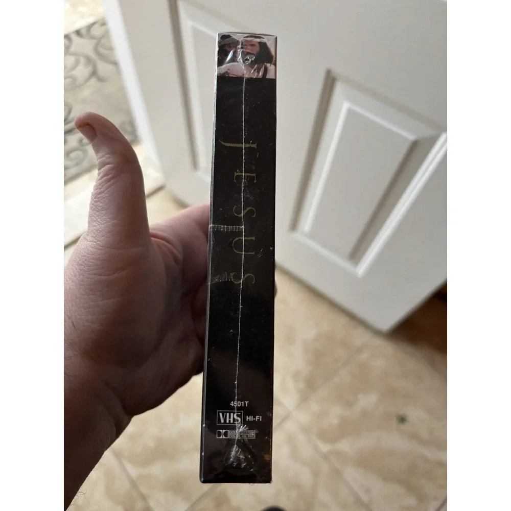 JESUS 1979 Film Brian Deacon VHS Tape New Sealed Religious Free Shipping!